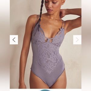 Free People Adela Bodysuit NWT